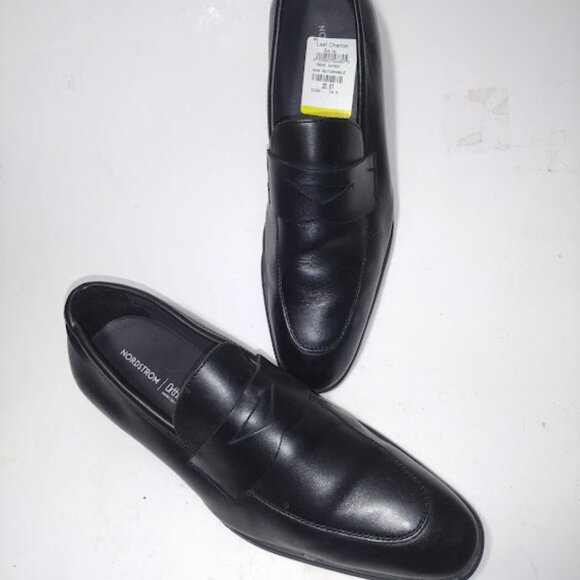 Nordstrom Emmett Ortholite Plain Toe Derby (Men) Black - Picture 1 of 6